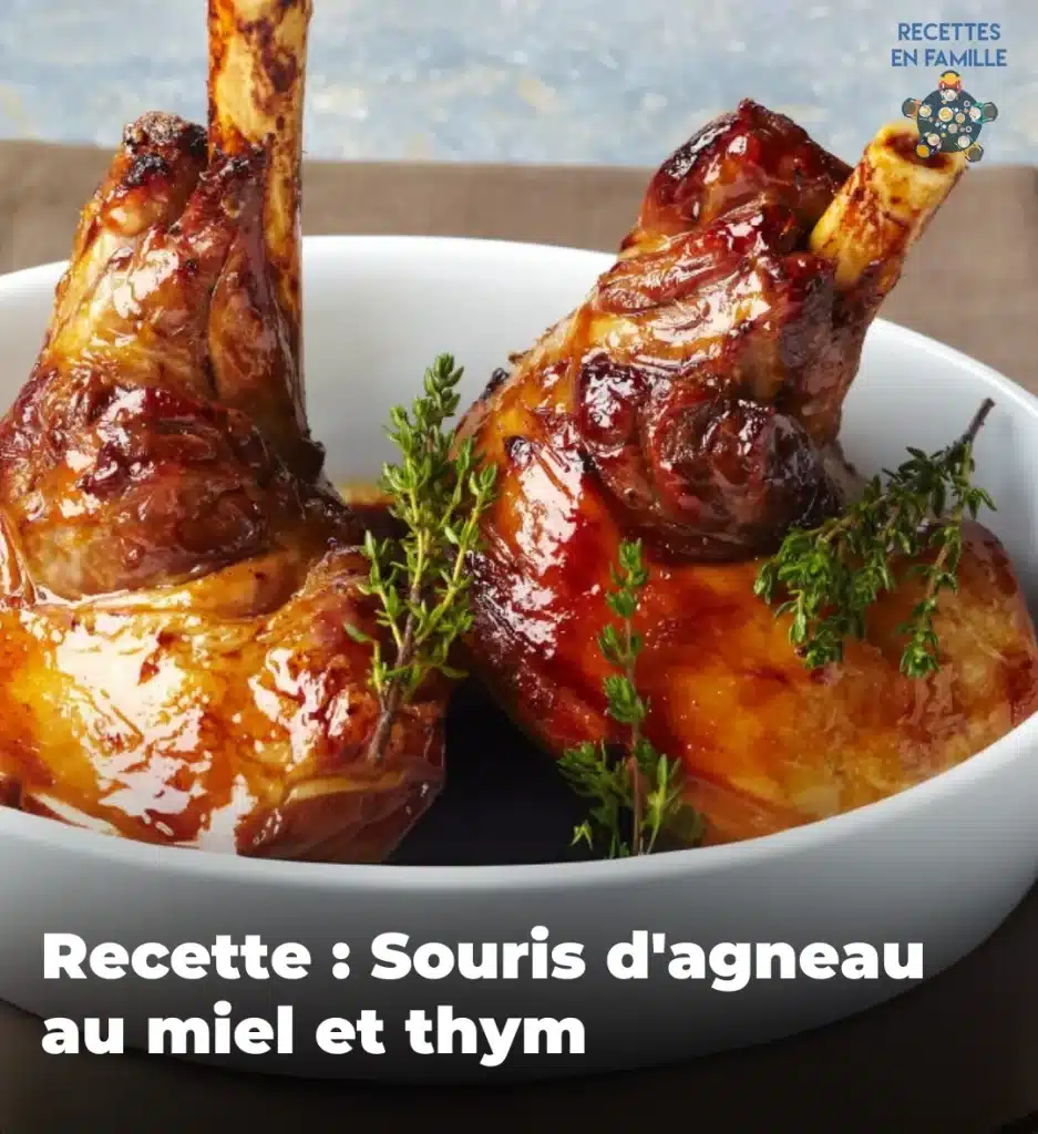 Souris d'Agneau au Miel et Thym