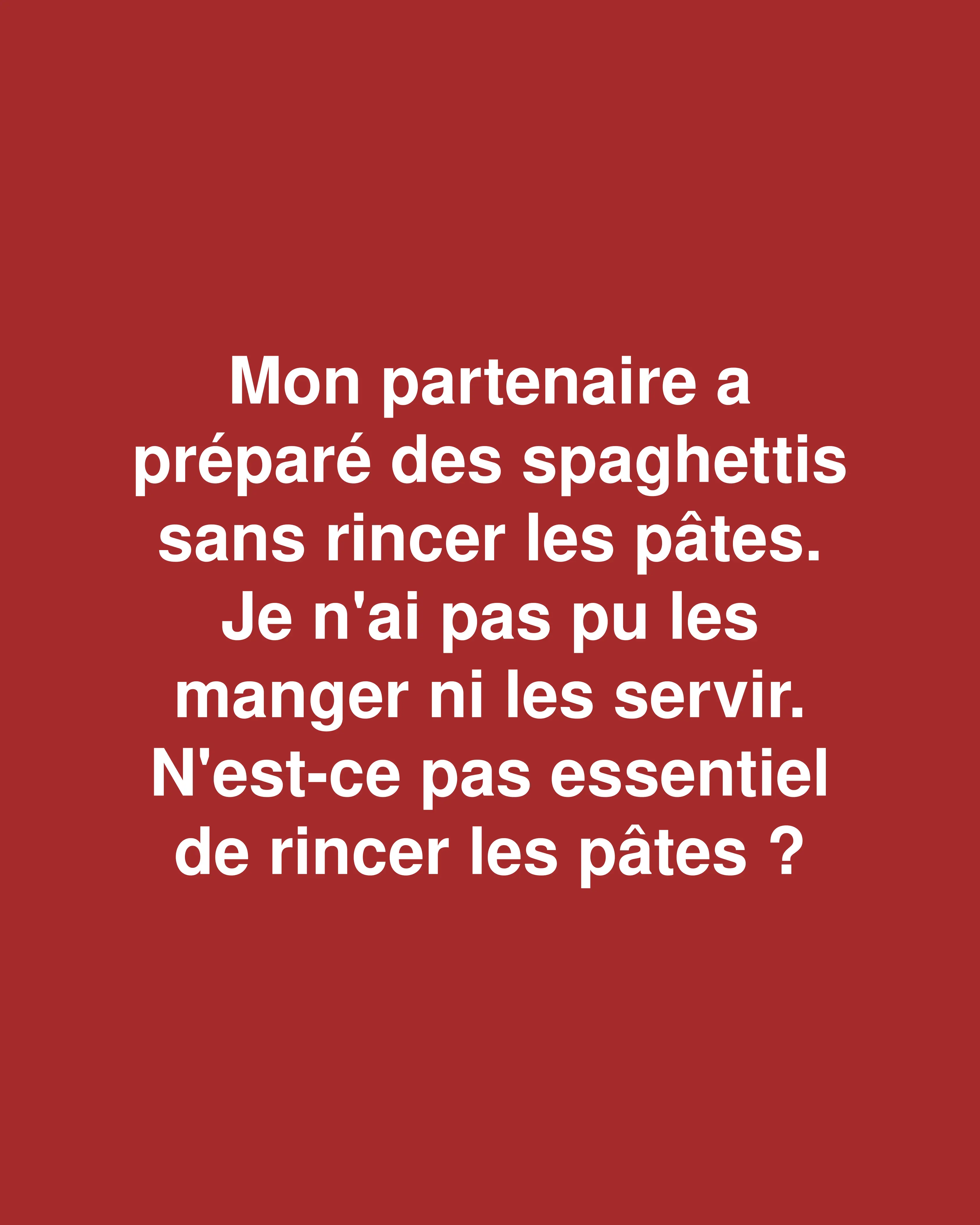 Rincer ou ne pas rincer : Le secret des pâtes qui change tout