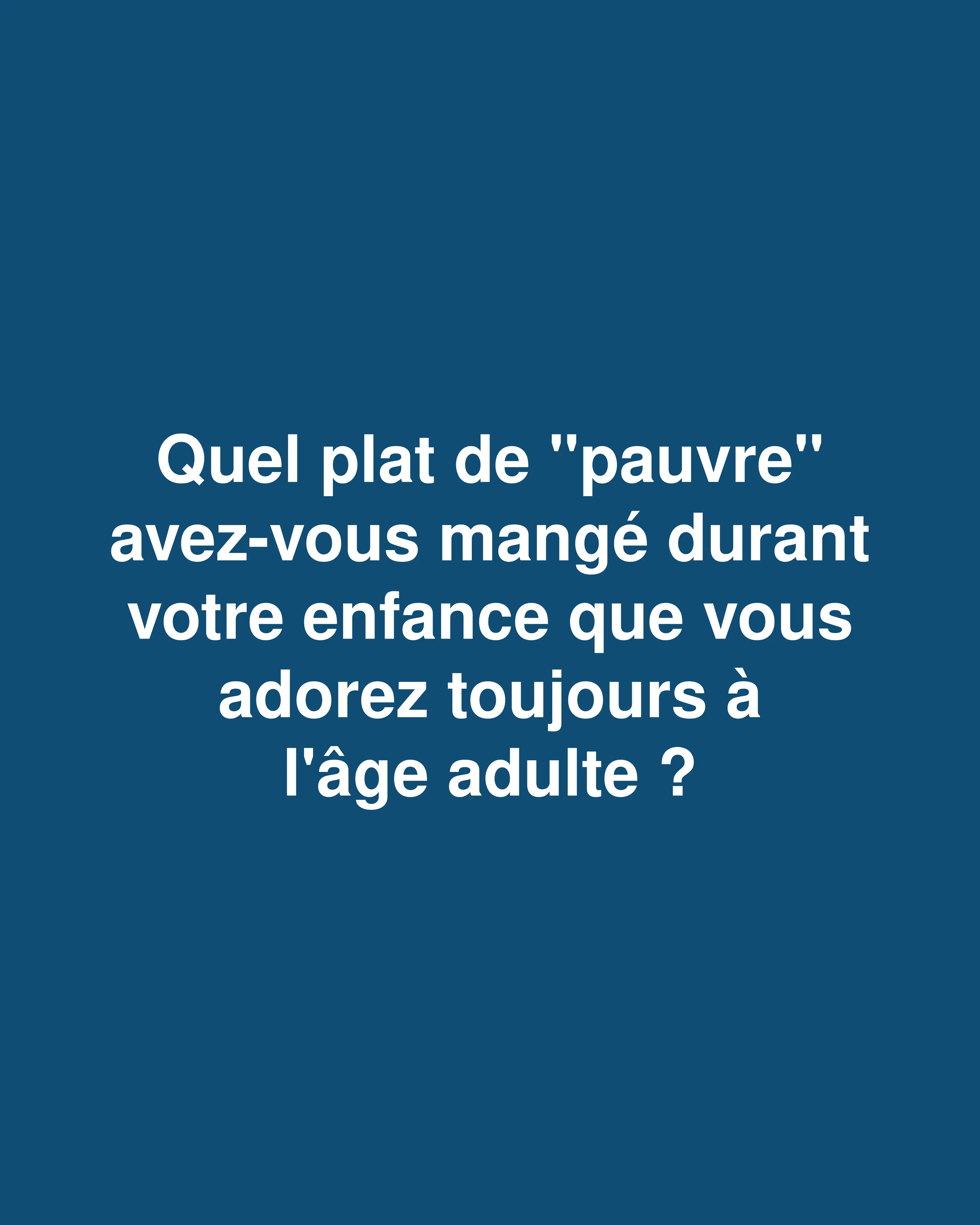 10 repas économiques de notre enfance qui nous font encore saliver : la nostalgie dans l'assiette