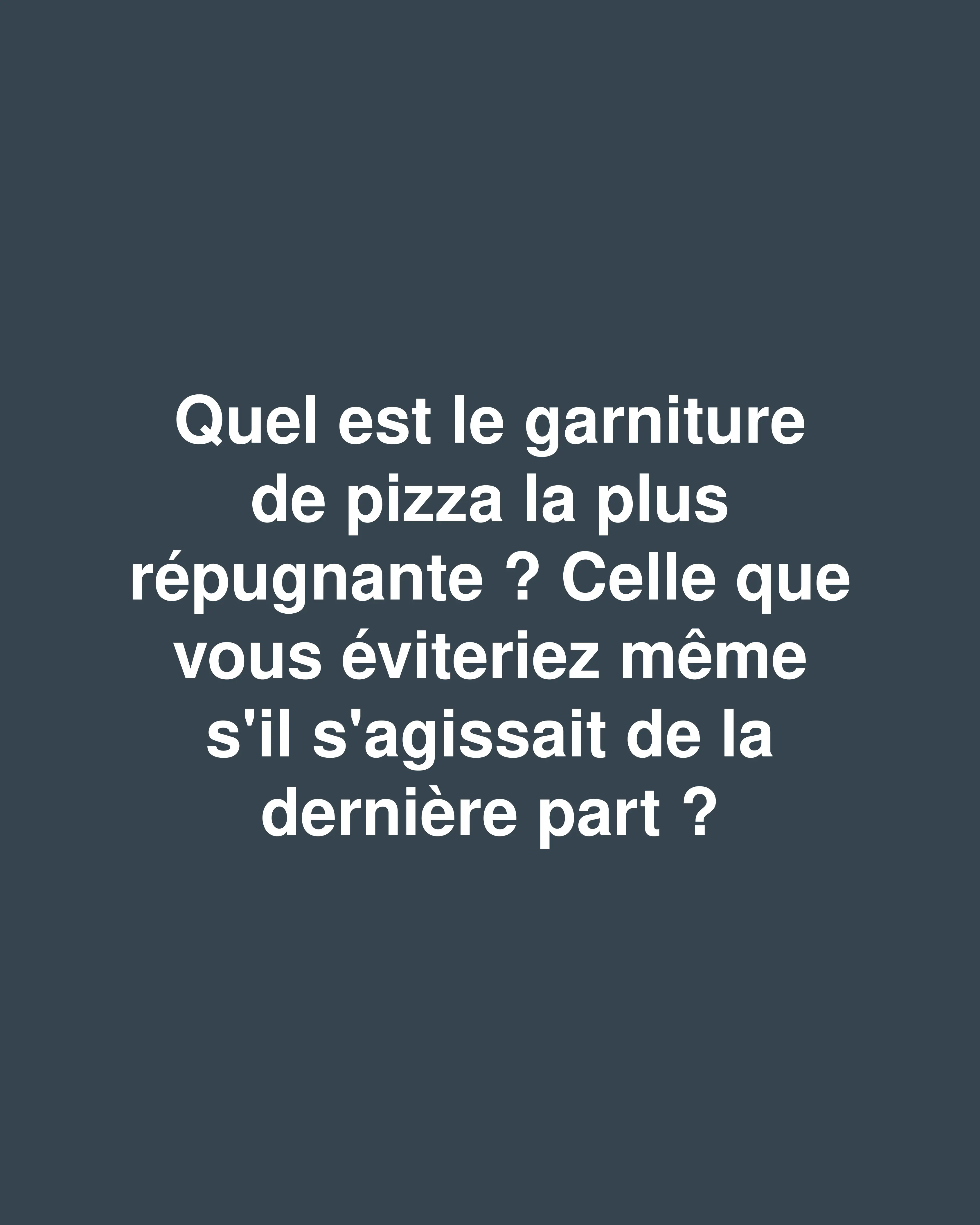 7 garnitures à pizza qui déclenchent des débats passionnés entre les gourmets