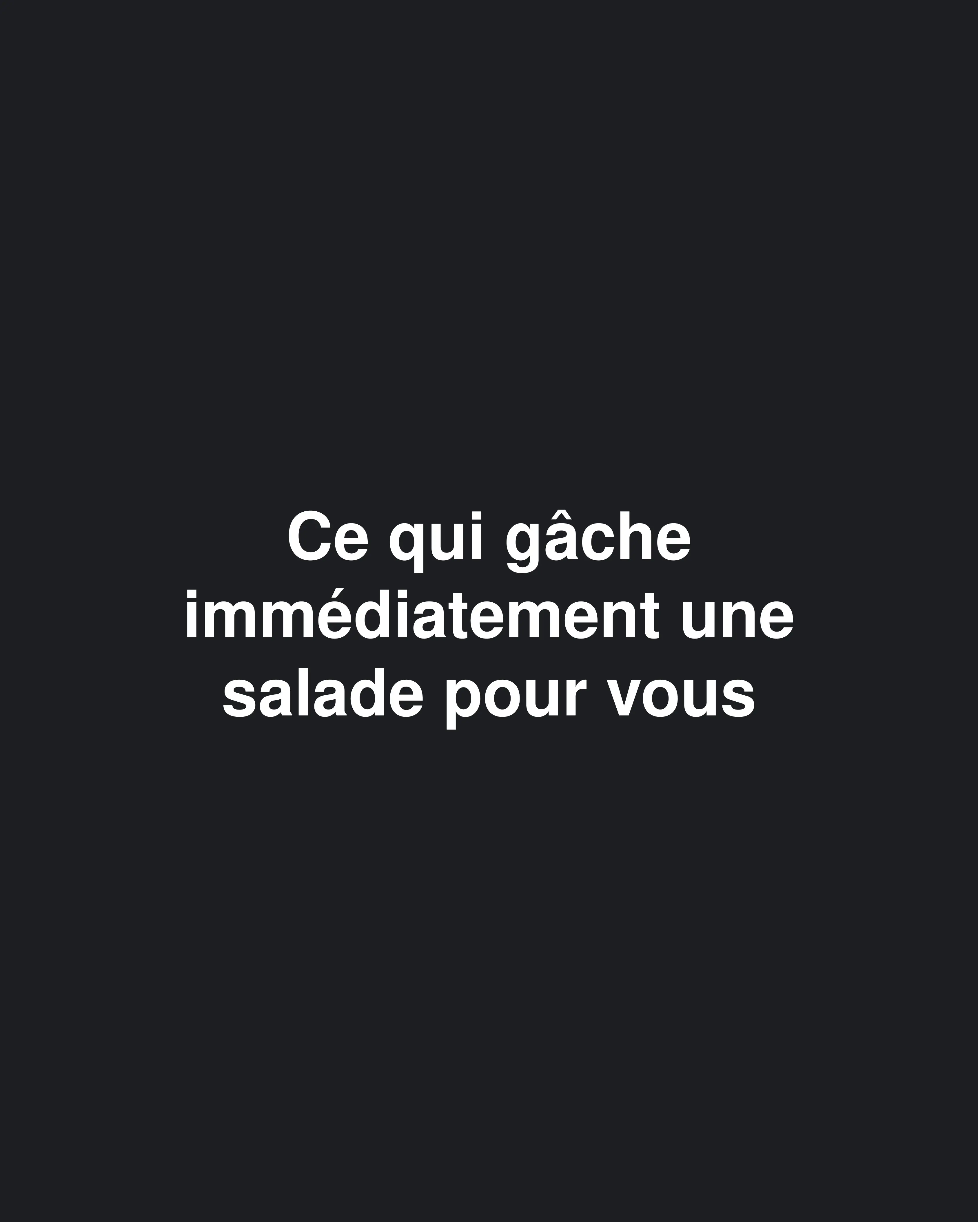 10 ingrédients de salade qui sabotent secrètement votre repas sain