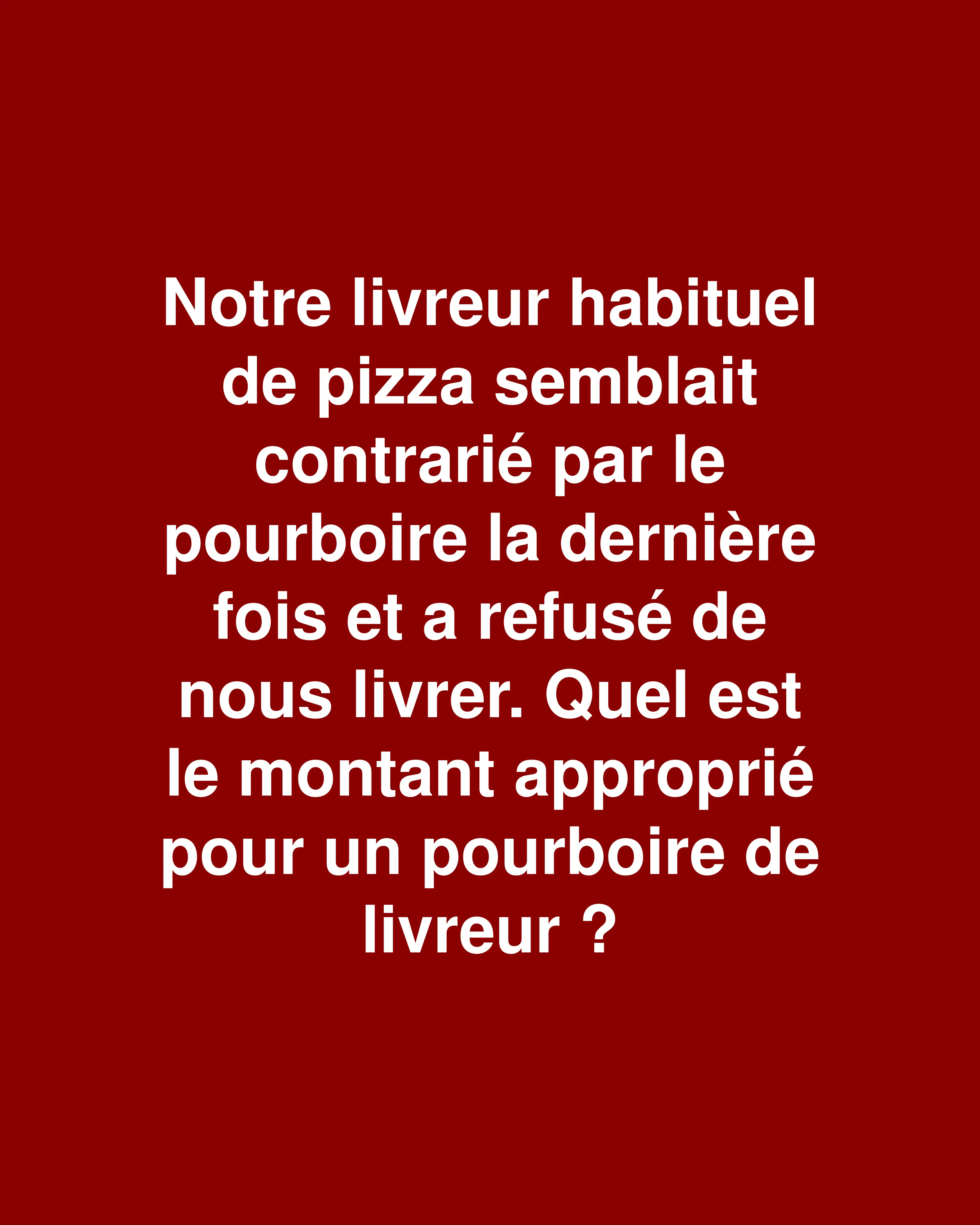 Combien devriez-vous vraiment donner en pourboire à votre livreur ? La vérité surprenante