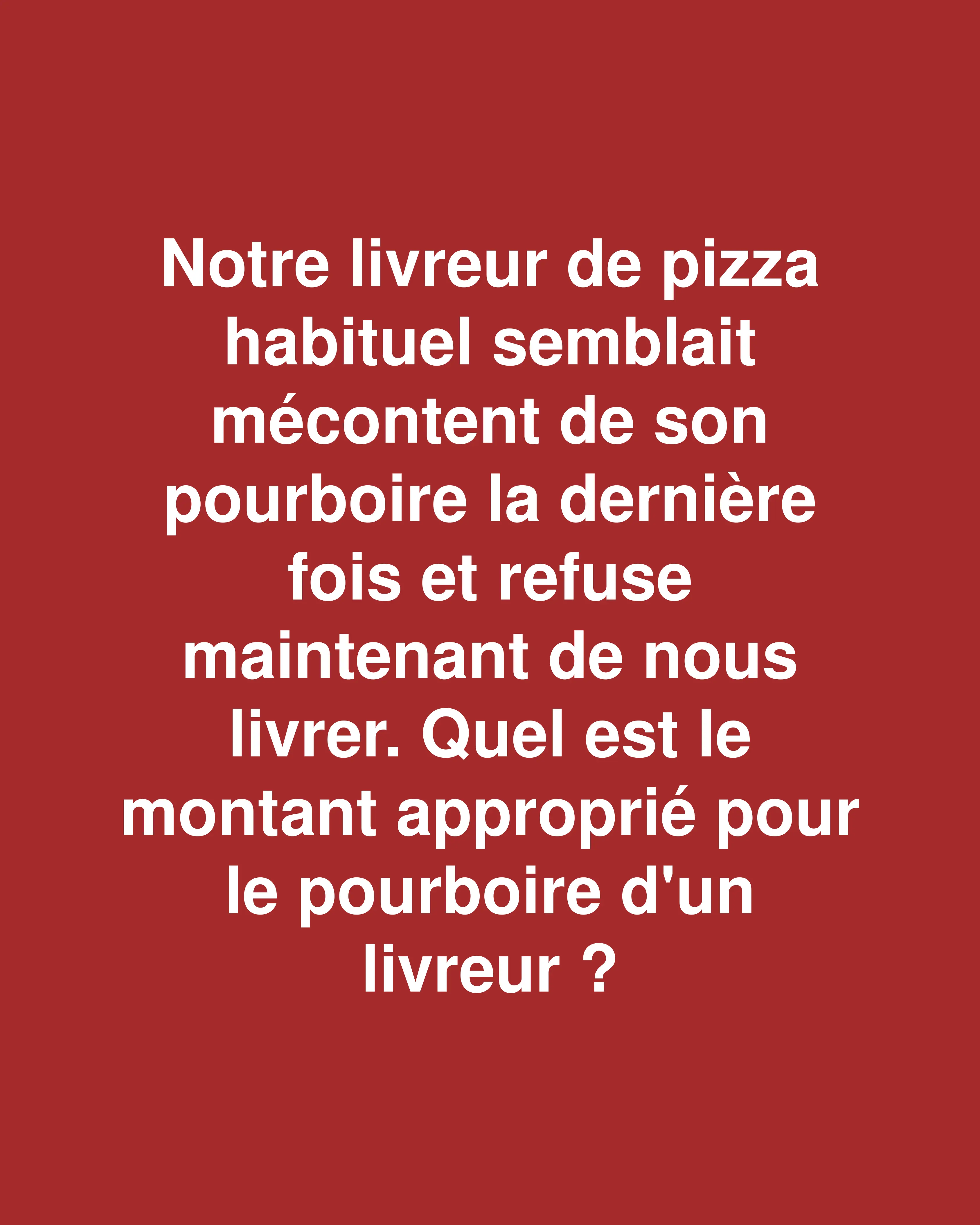 Le vrai coût de la livraison : pourquoi votre pourboire compte plus que vous ne le pensez